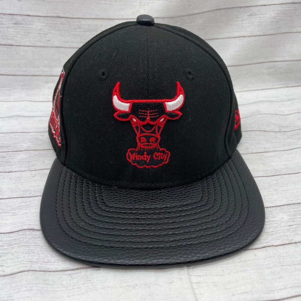 Chicago Bulls 1996 Champion New Era 9Fifty Hardwood Classics Snapback Hat Youth